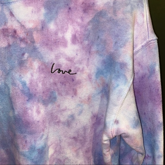 LOVE TIE DYE SWEATER - Picture 3 of 3